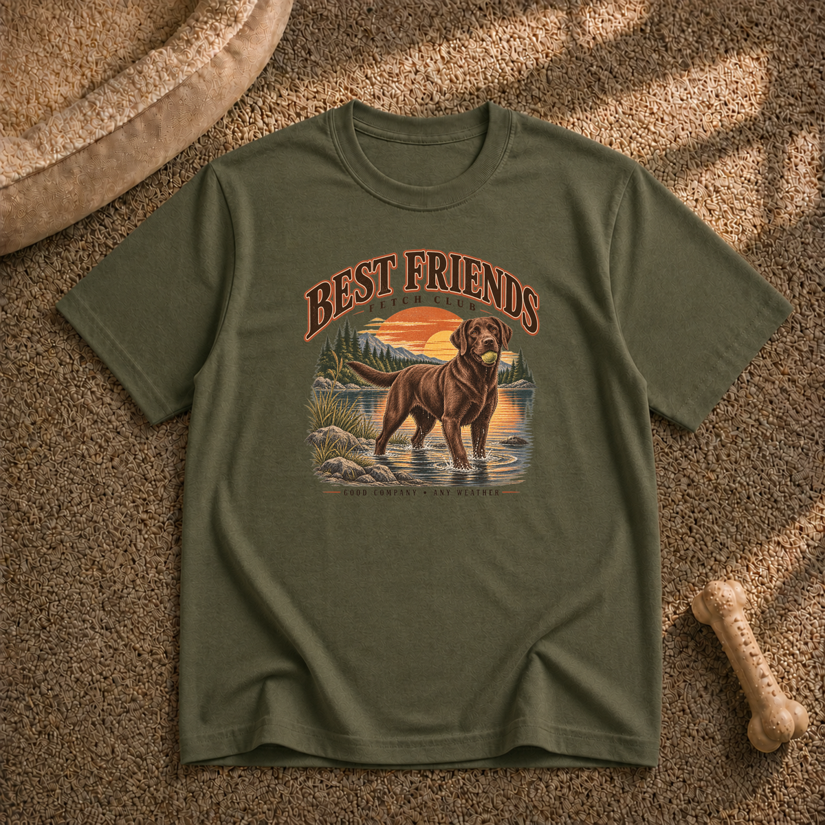 Best friends fetch club T-Shirt