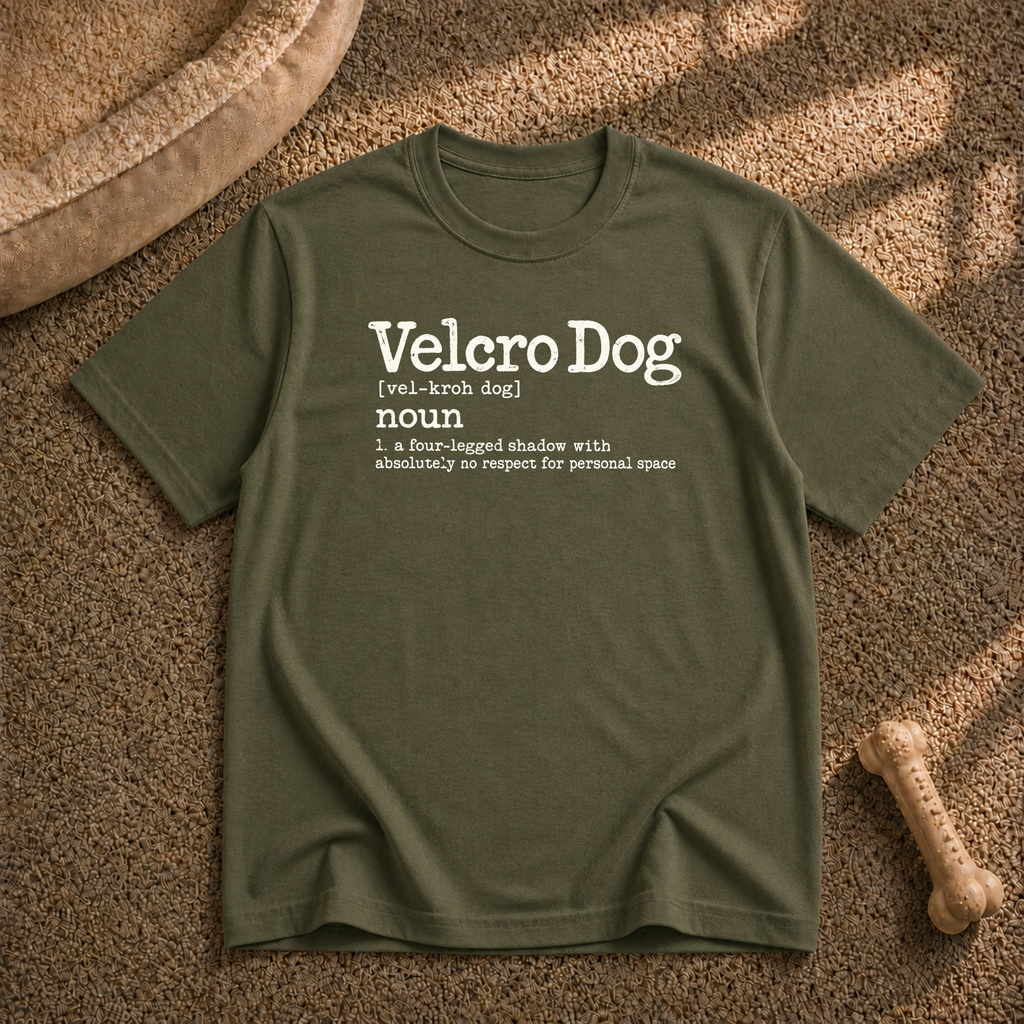 Velcro Dog  T-Shirt
