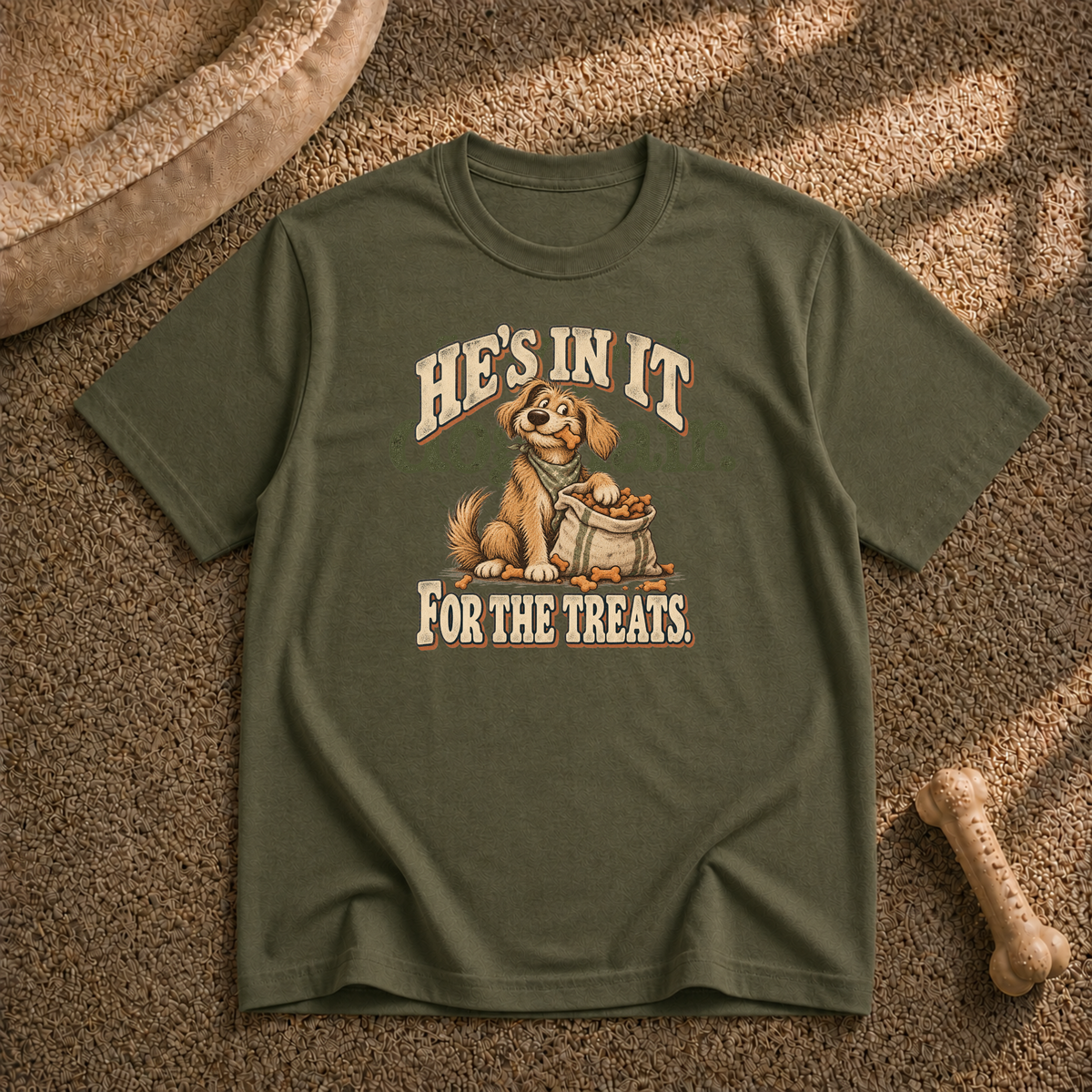 Hes in it for treats T-Shirt