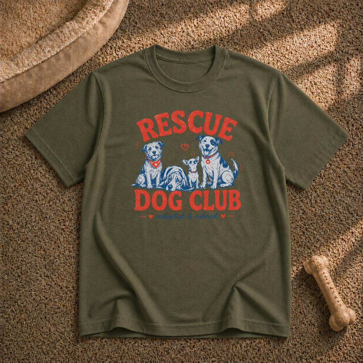 Rescue Dog Club T‑Shirt