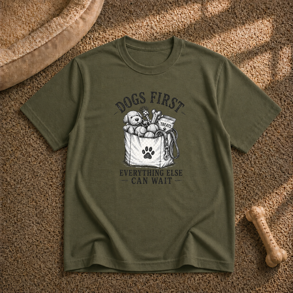 Dogs First T-Shirt