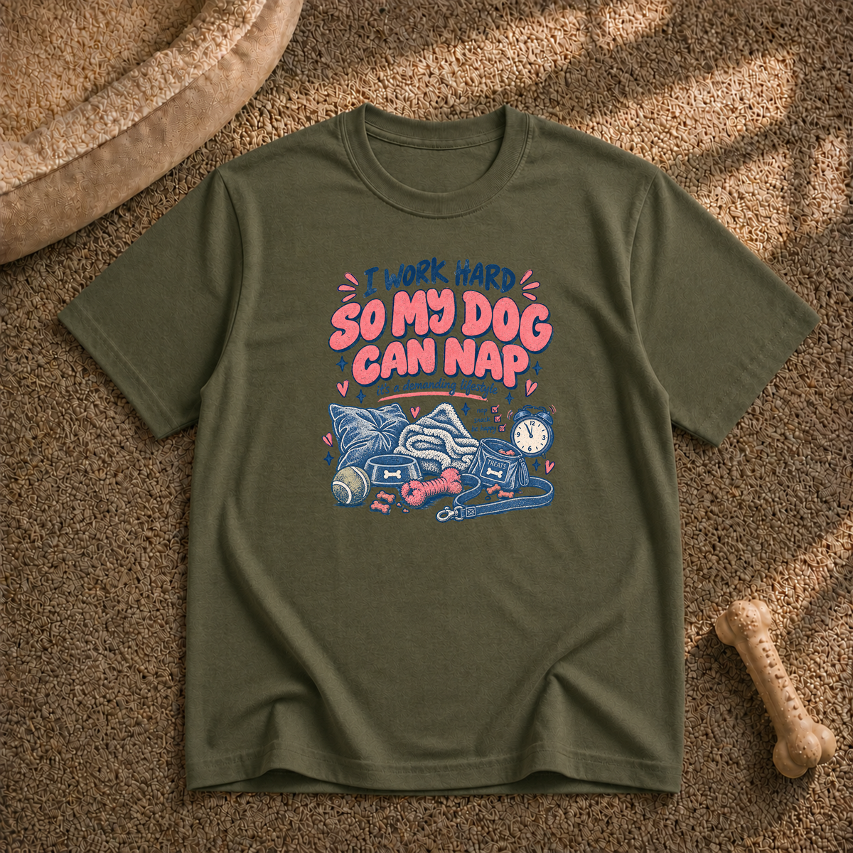 I Work Hard T-shirt