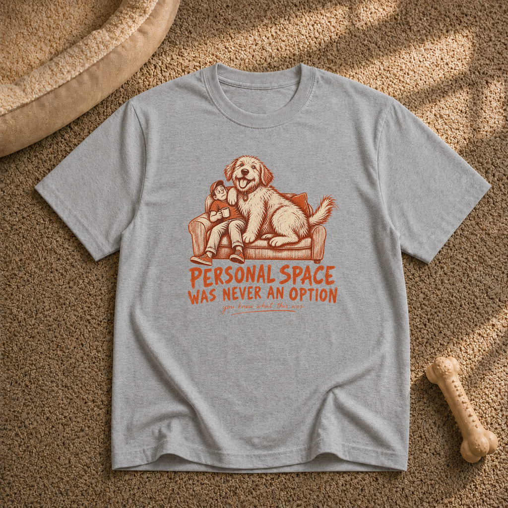 Personal Space Was Never An Option T-shirt
