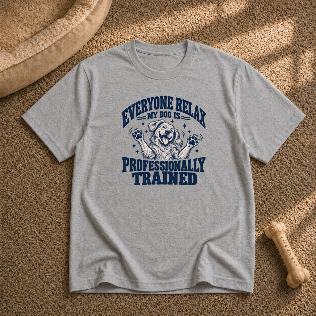 My dog Is professionally trained T-Shirt