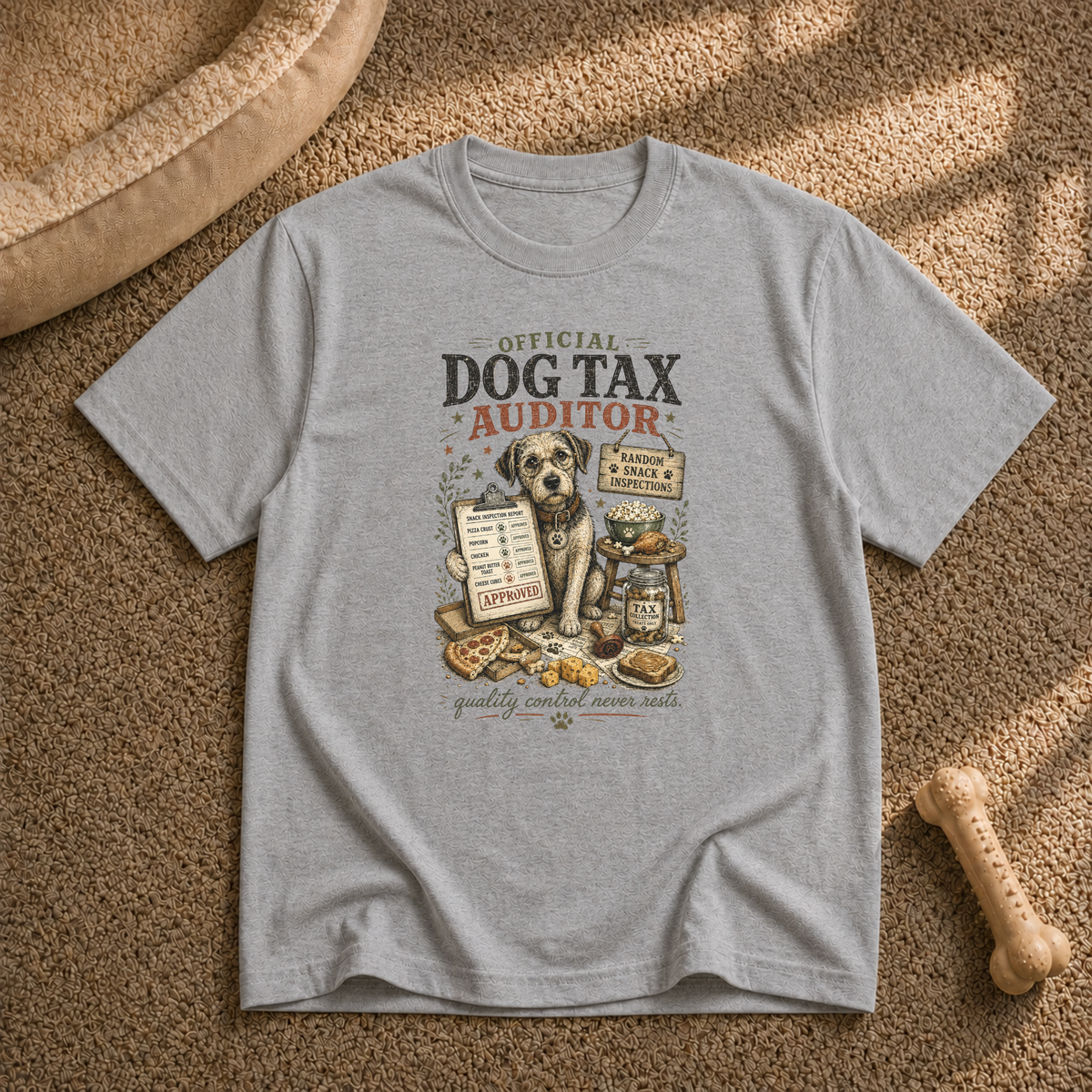 Dog Tax Auditor T-Shirt