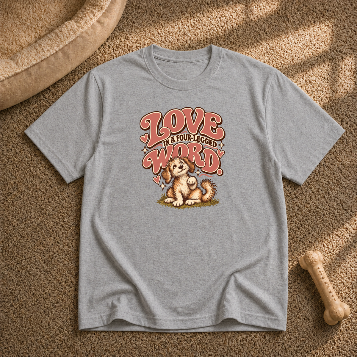 Love Is a four-legged word T-shirt