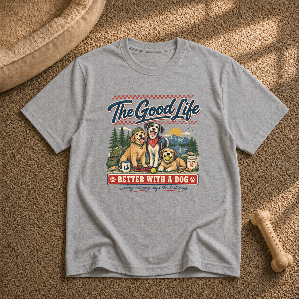 The Good Life Dog T-Shirt
