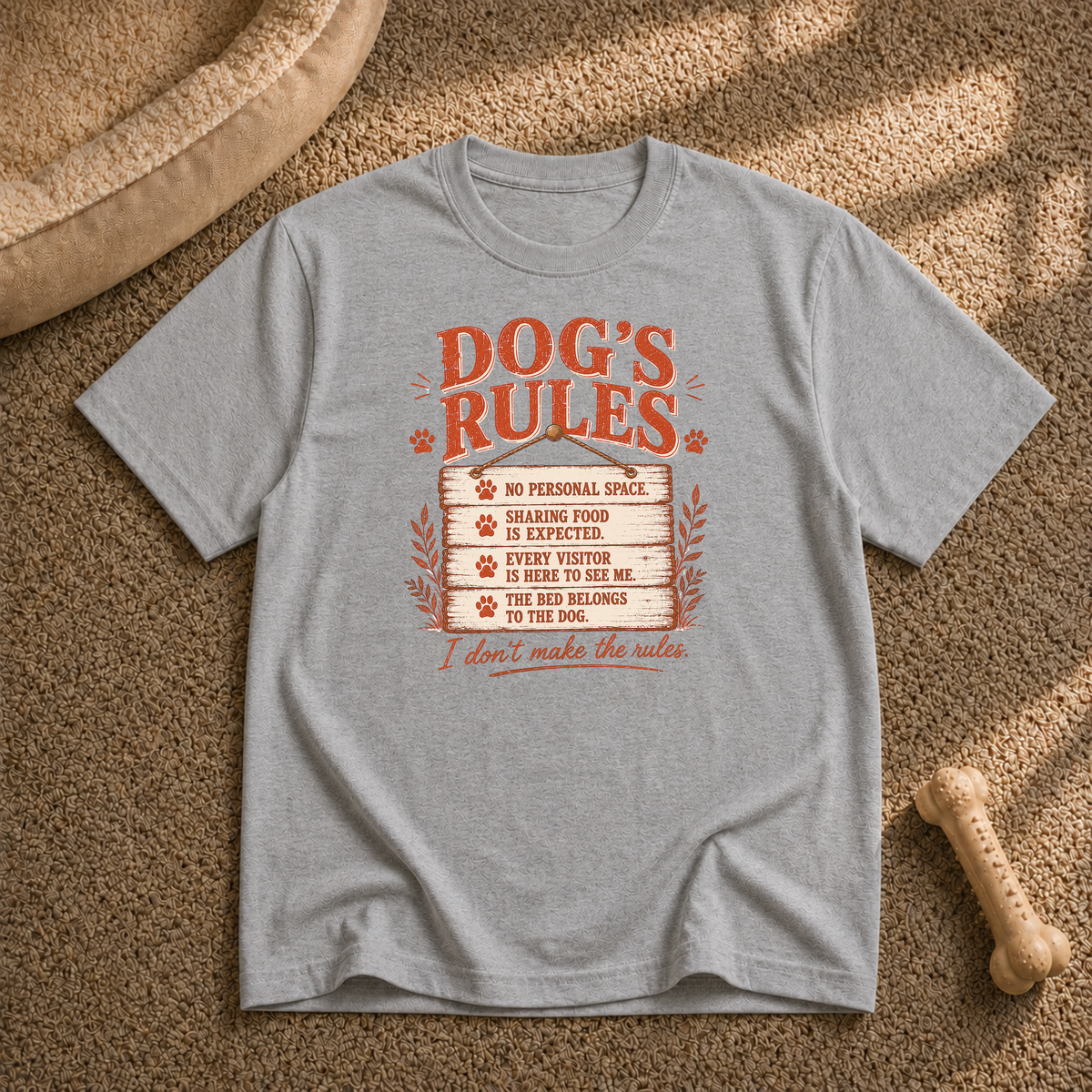 Dog’s Rules T-Shirt