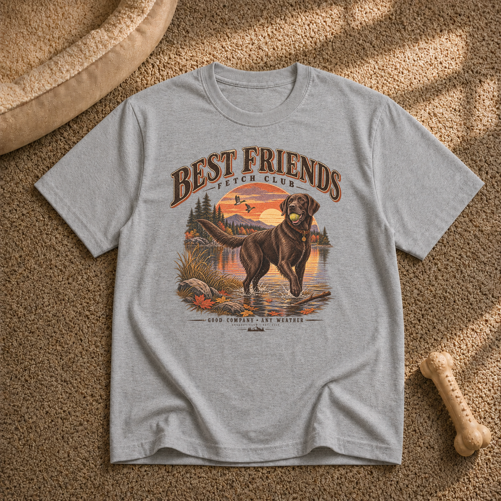 Best Friends Fetch Club T-Shirt