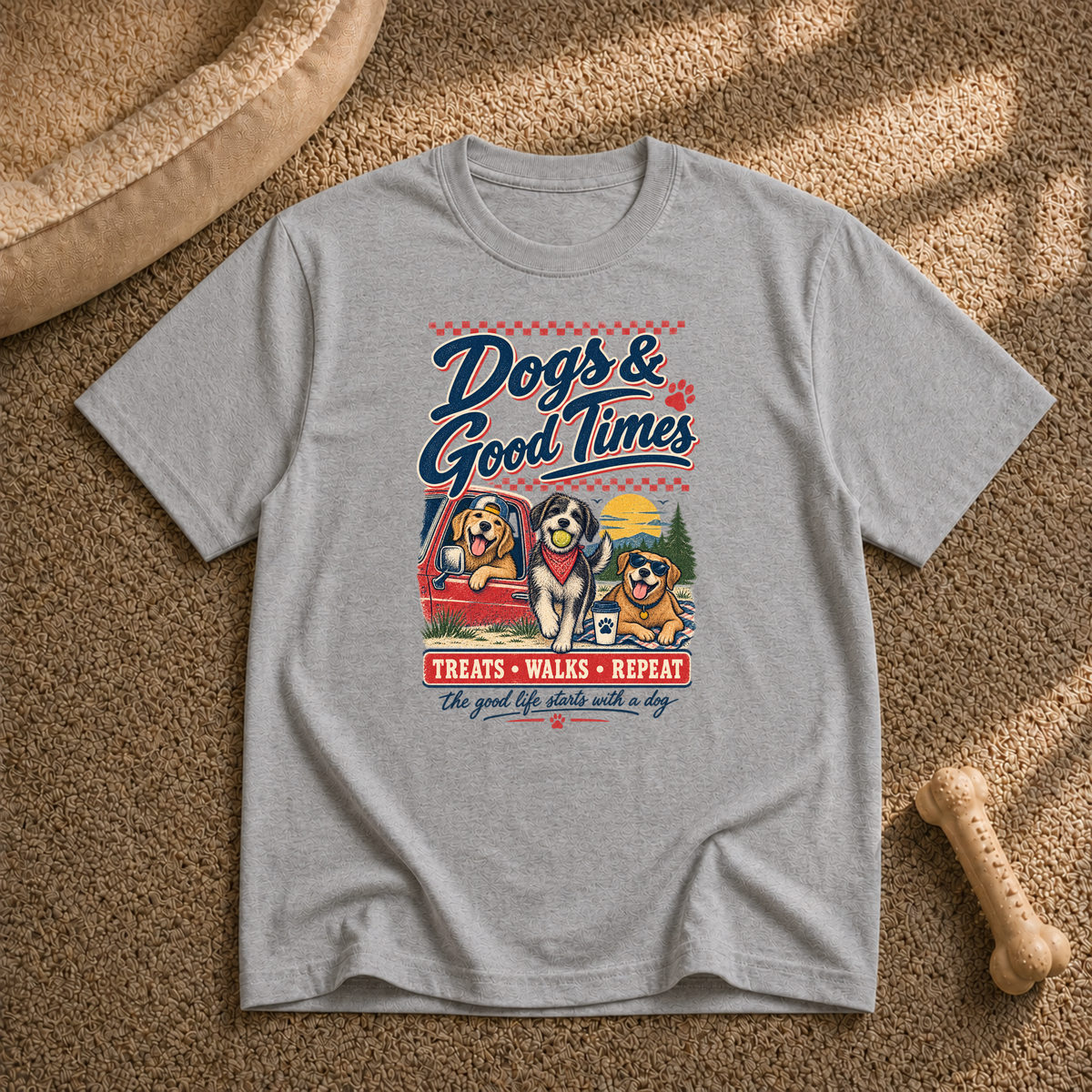 Dogs & Good Times T-Shirt