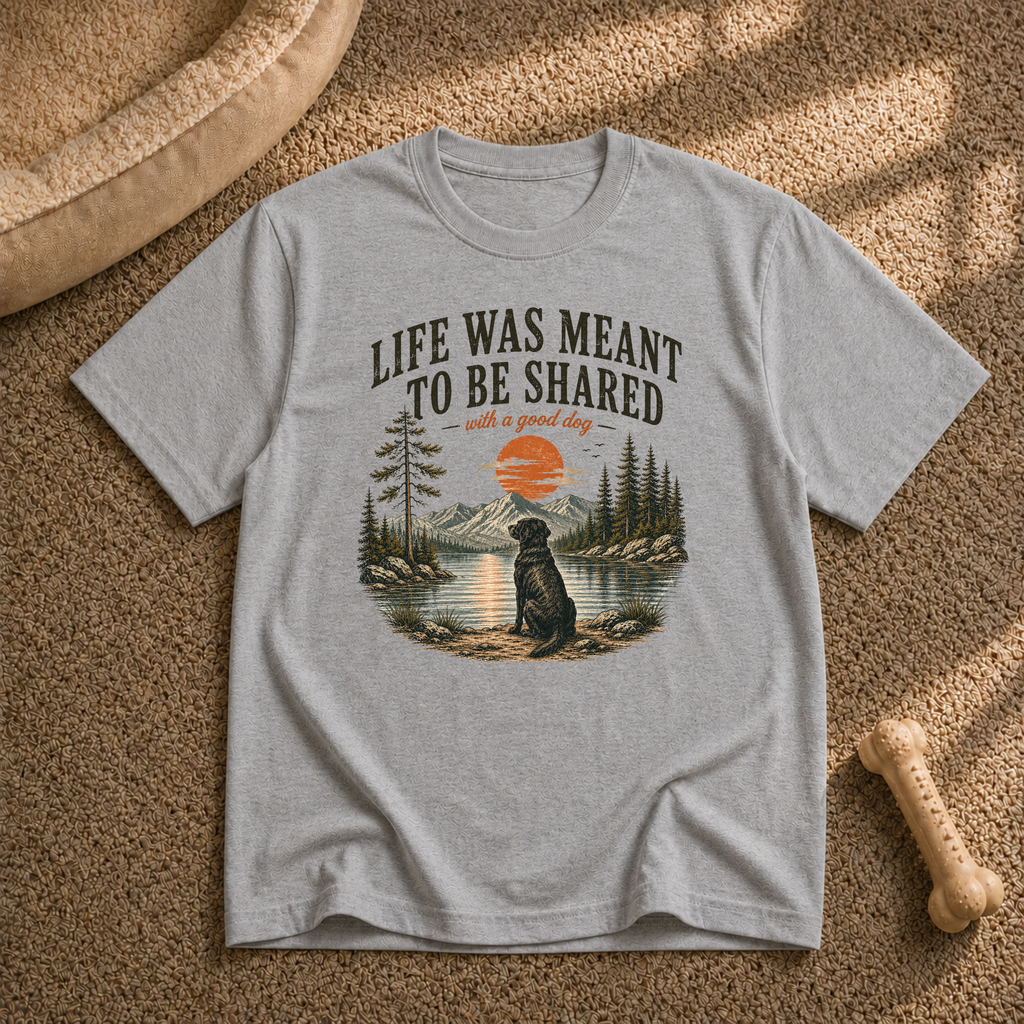 Life Was Meant To Be Shared  T‑Shirt