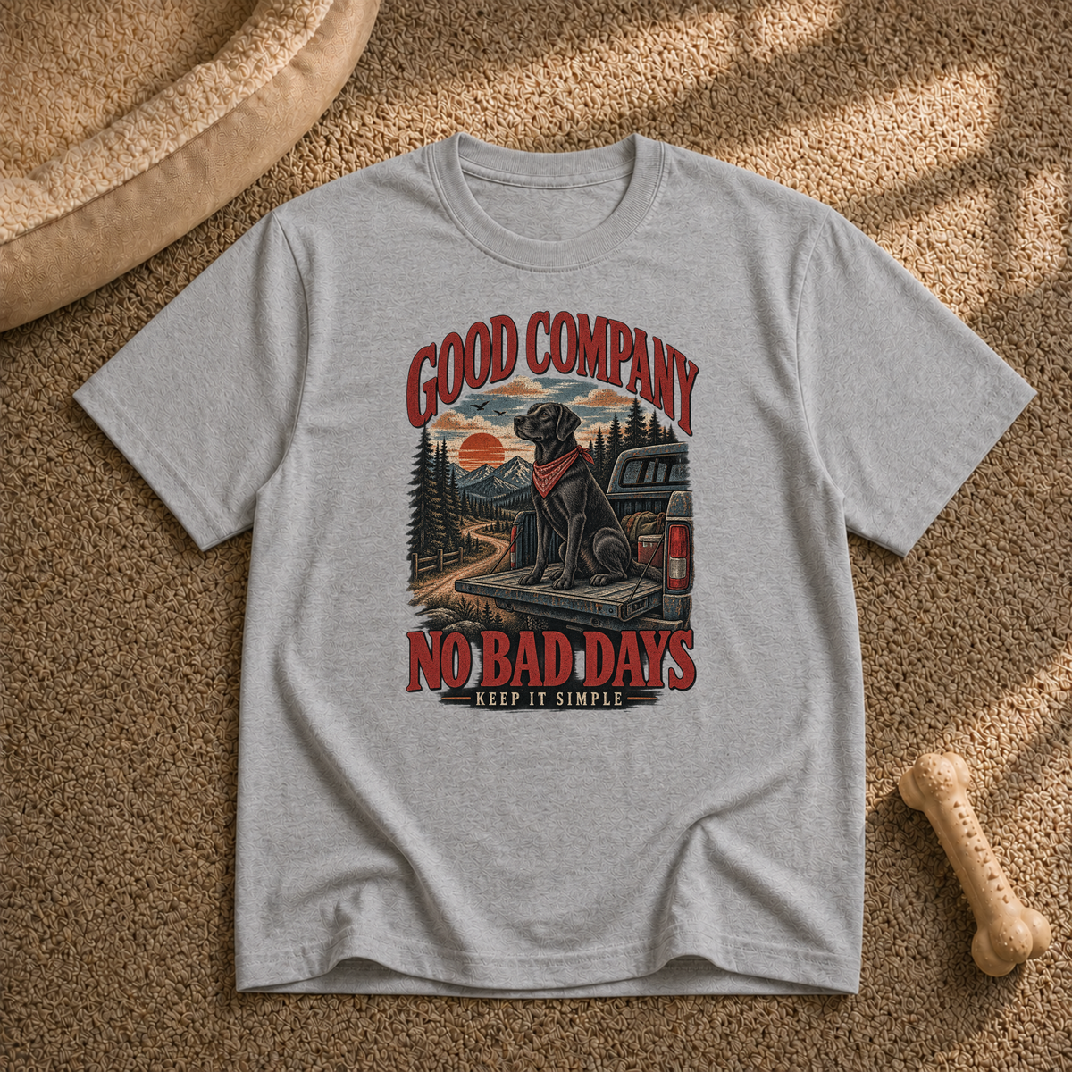 Good Company Dog T-Shirt