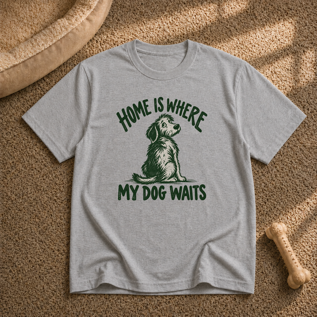 Where My Dog Waits T-shirt