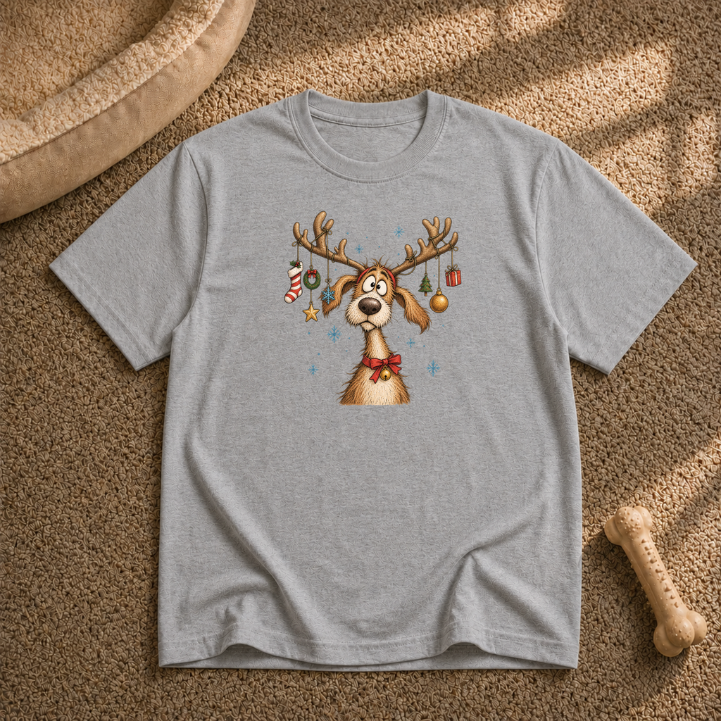 Reindog christmas T-Shirt