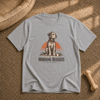 Morning Business Dog T-Shirt
