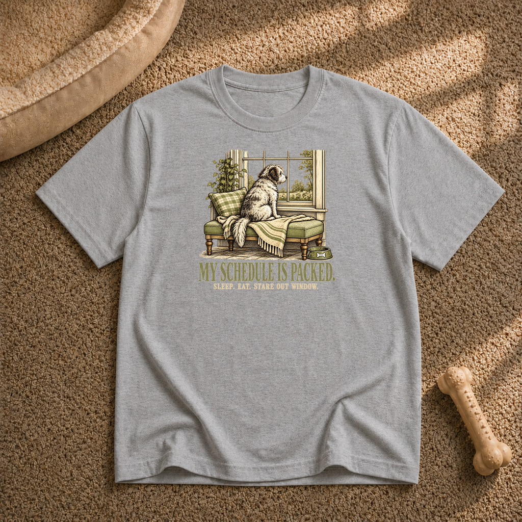 My schedule is packed T-shirt