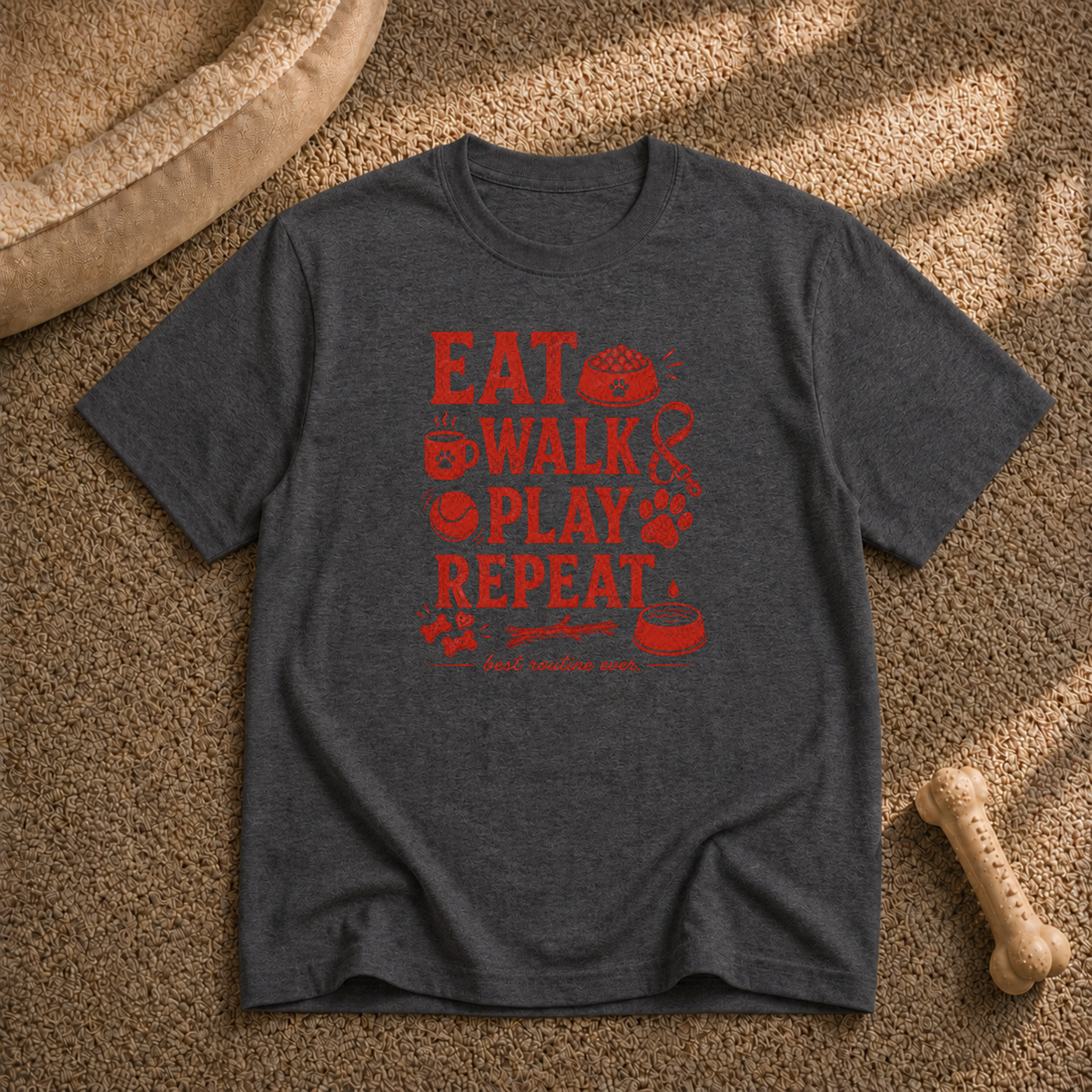 Eat Walk Play Repeat T-Shirt