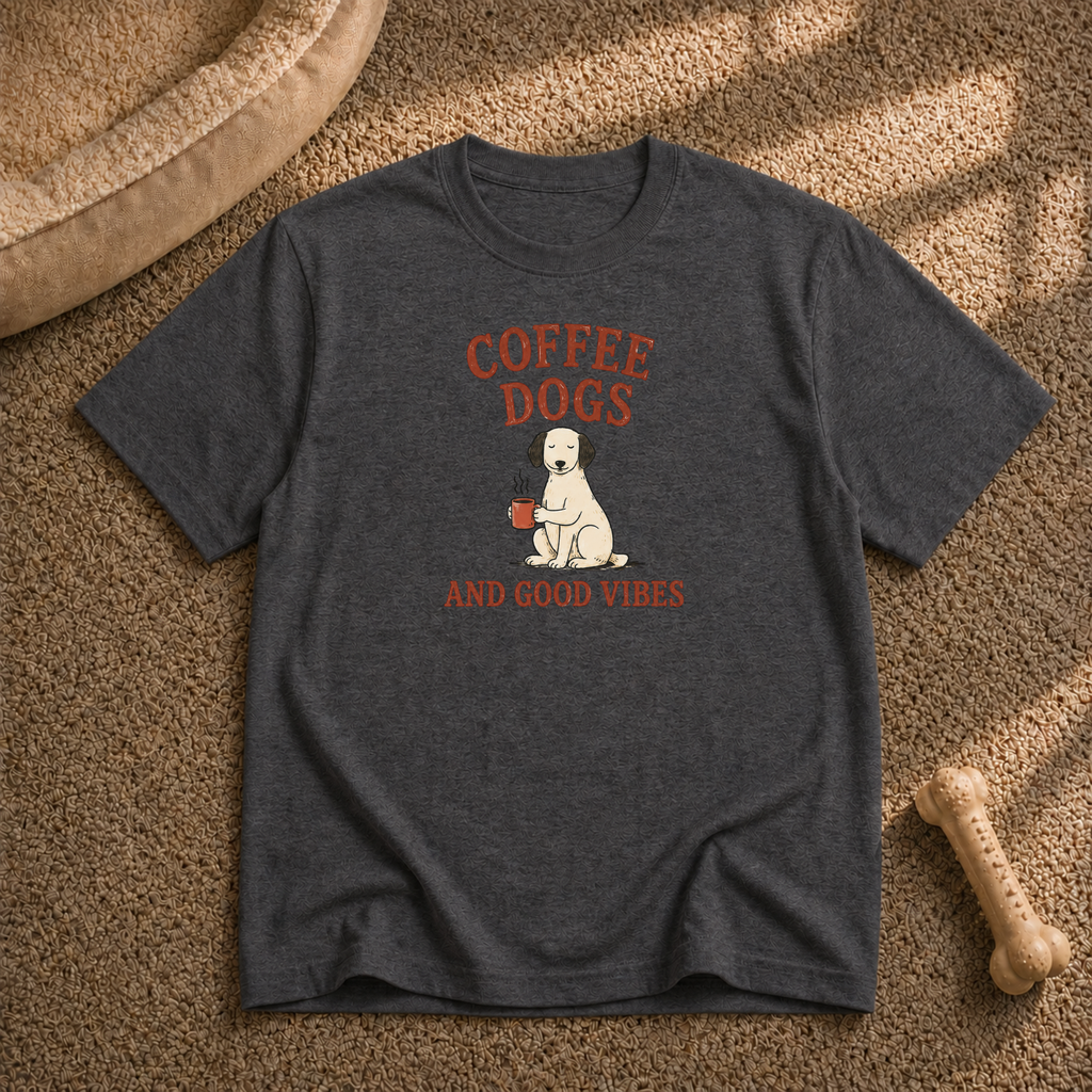 Coffee Dogs and good vibes T-Shirt