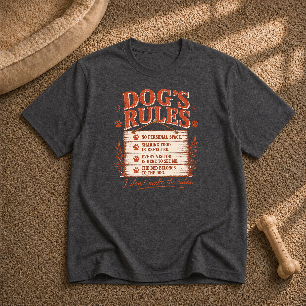 Dog’s Rules T-Shirt