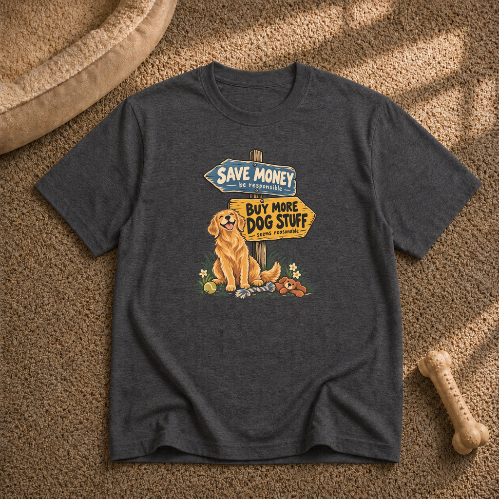 Save money buy more dog stuff T-Shirt