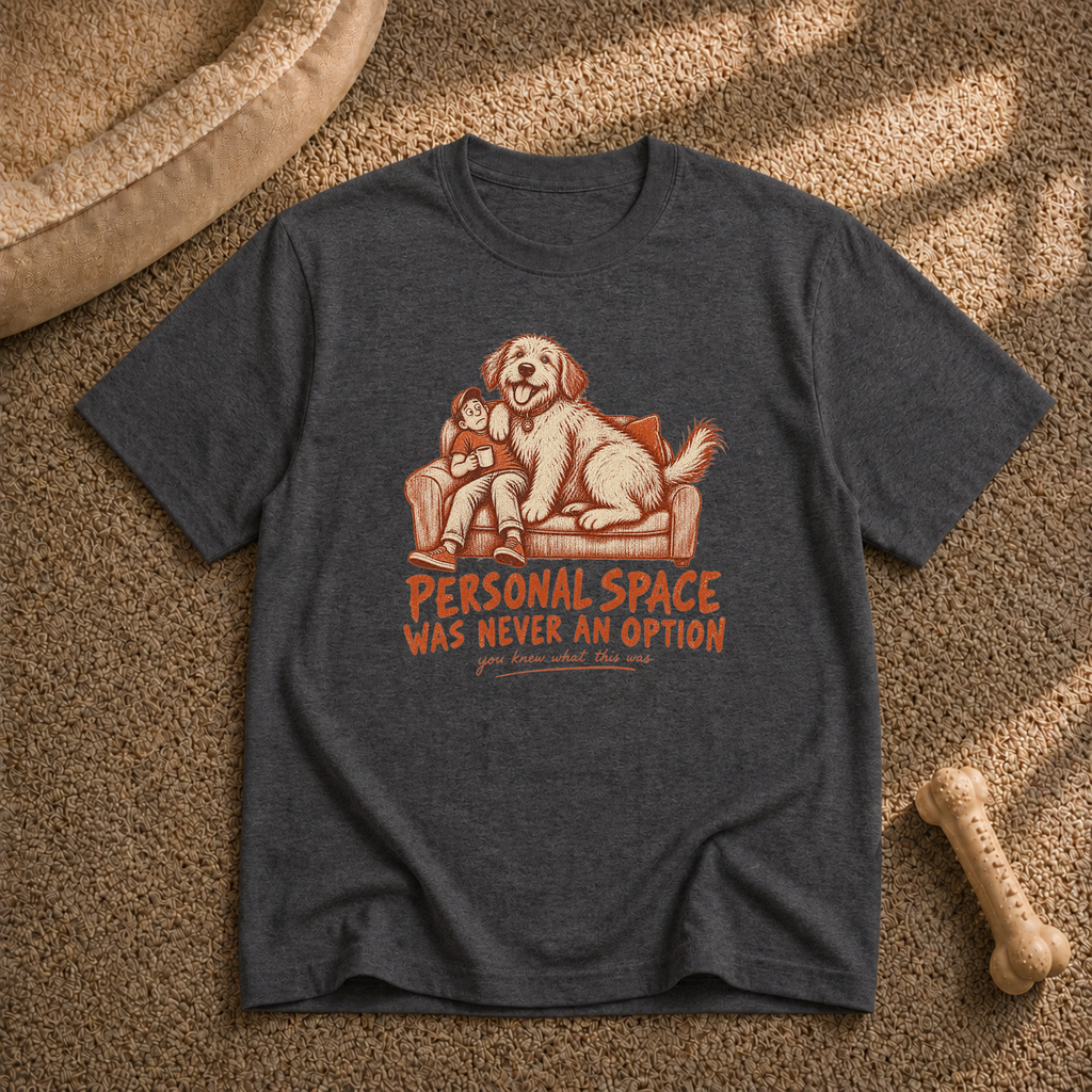 Personal Space Was Never An Option T-shirt