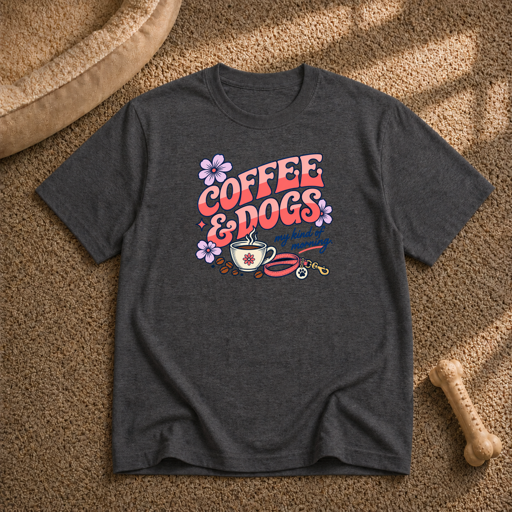 Coffee & Dogs T-shirt