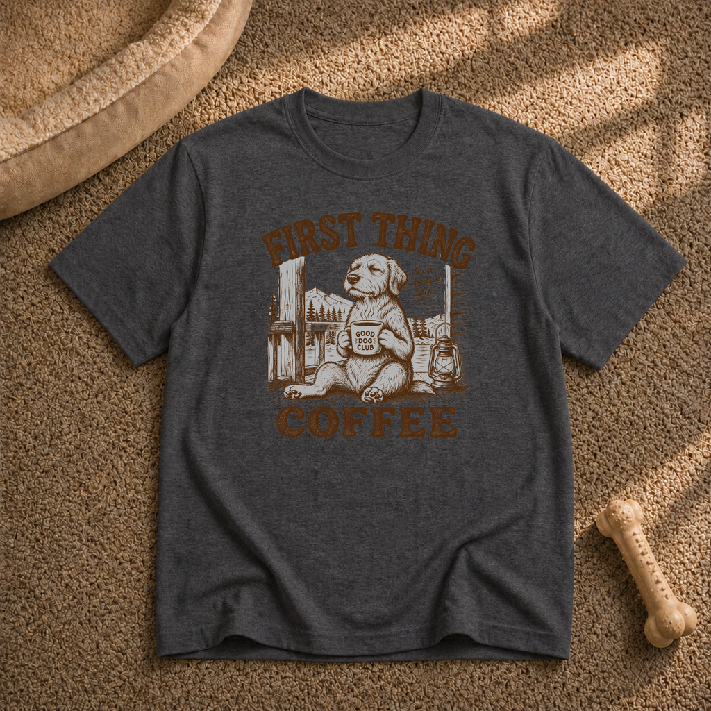 First thing Coffee T-Shirt