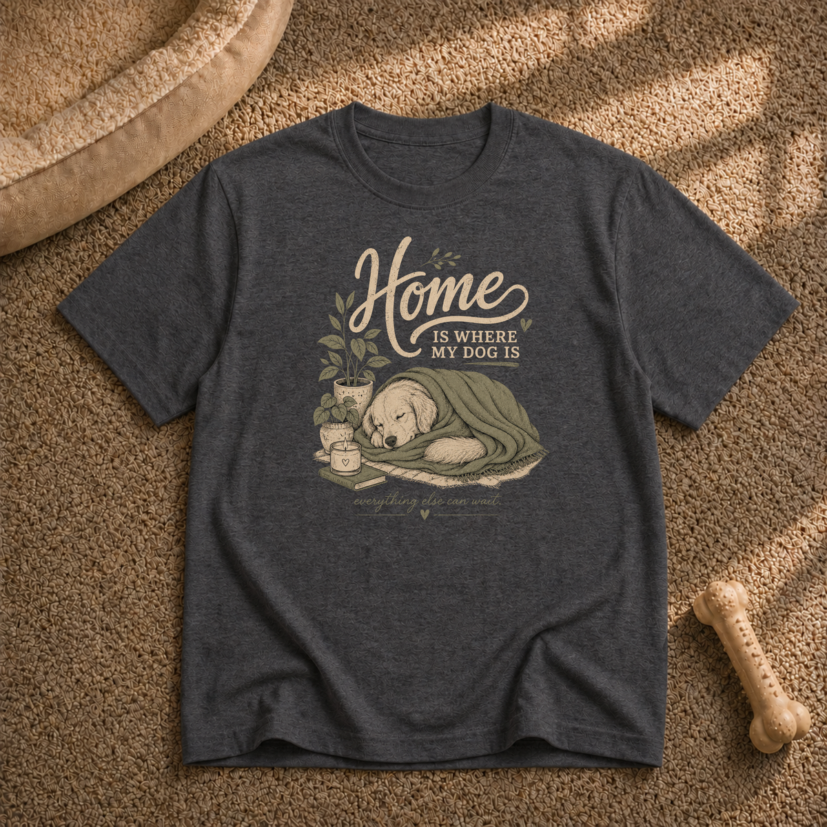 Home Is Where My Dog Is T-Shirt