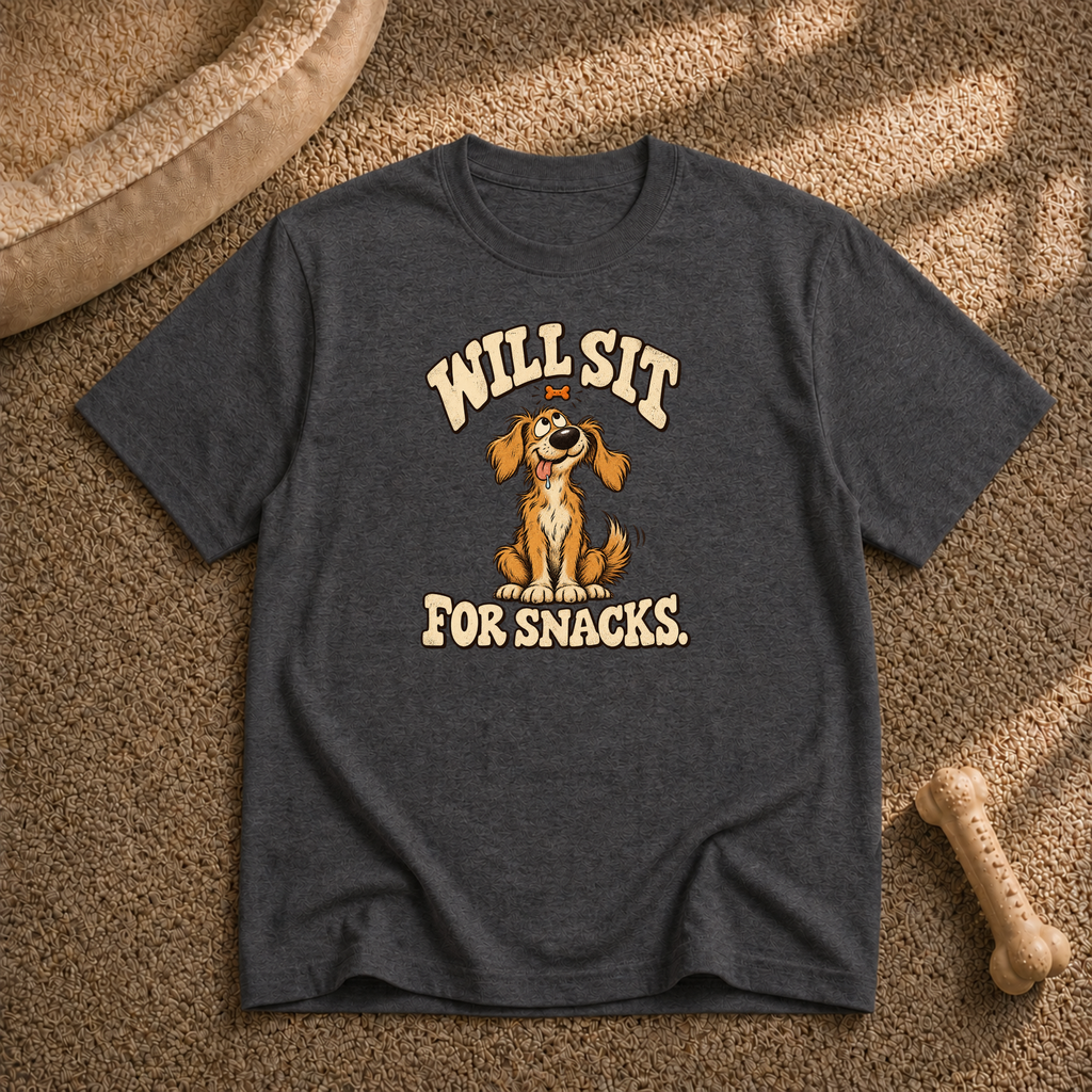 Will sit for snacks T-Shirt