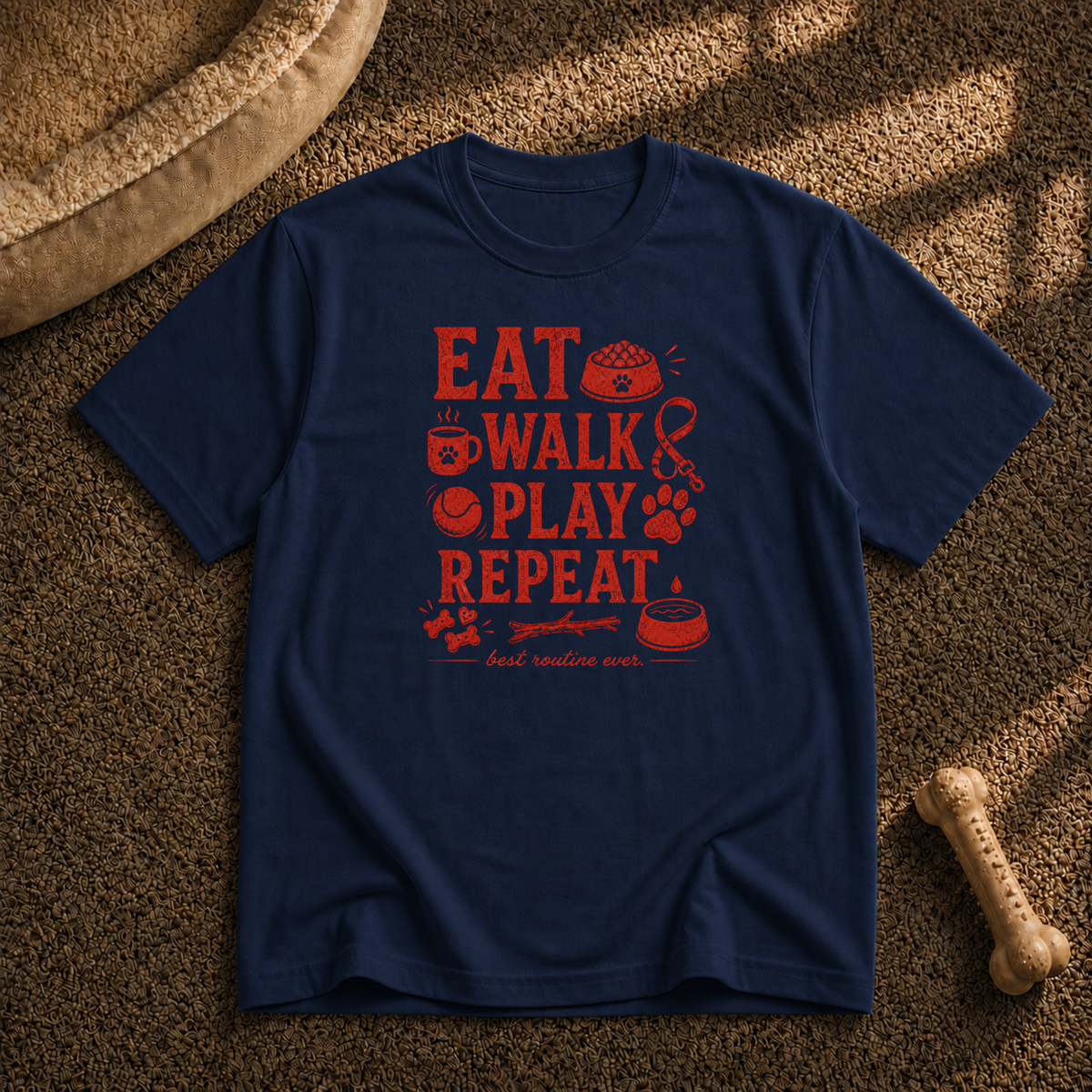 Eat Walk Play Repeat T-Shirt