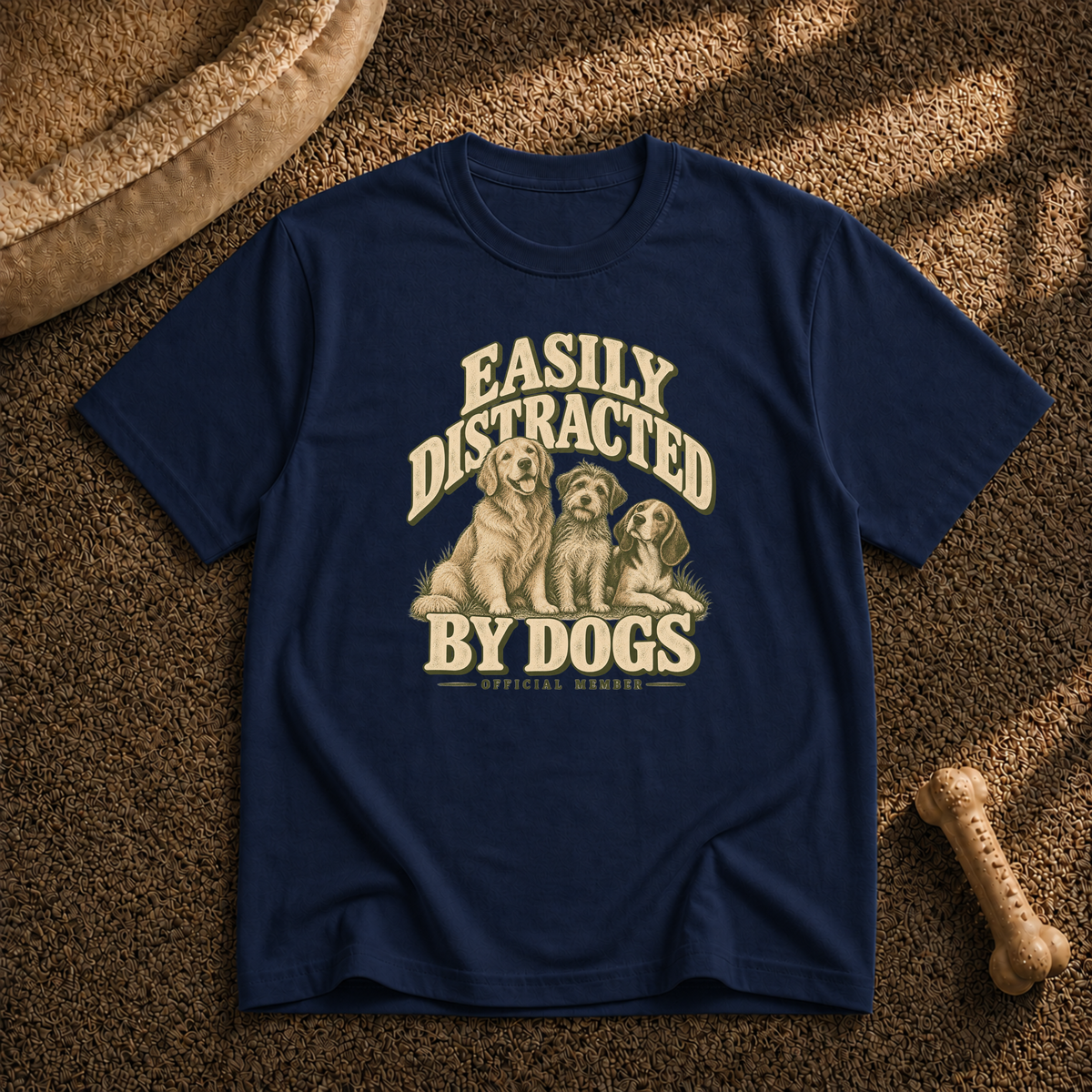 Easily distracted by dogs T-Shirt