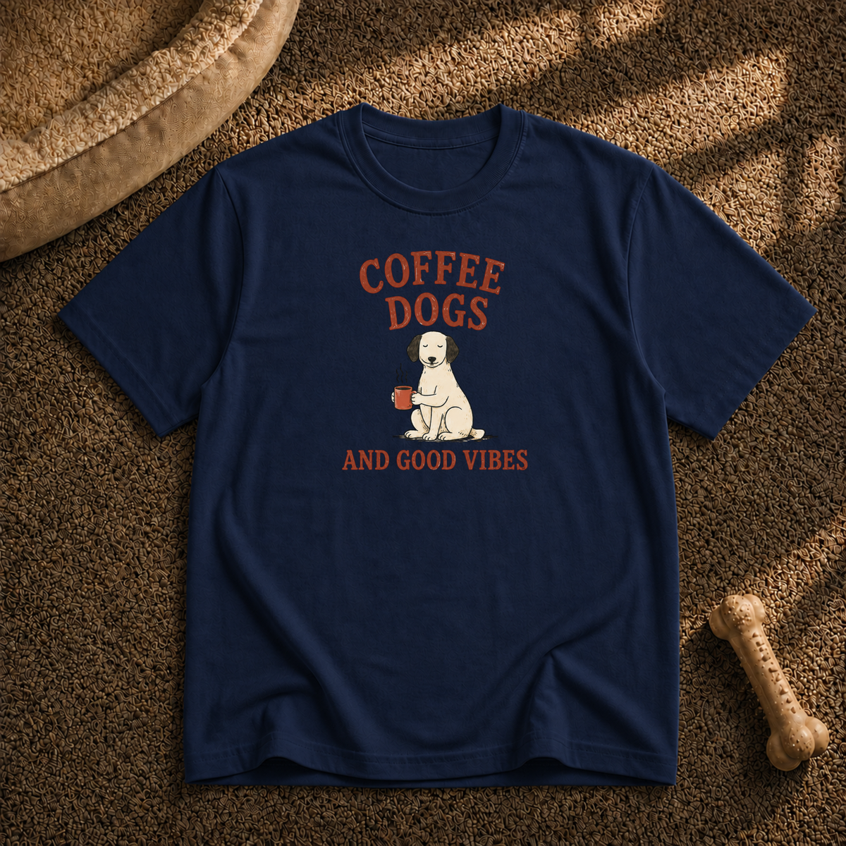 Coffee Dogs and good vibes T-Shirt