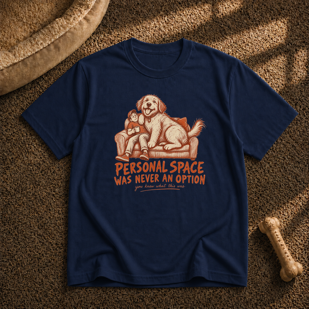 Personal Space Was Never An Option T-shirt
