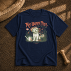 My Happy Place Has Four Paws T-Shirt
