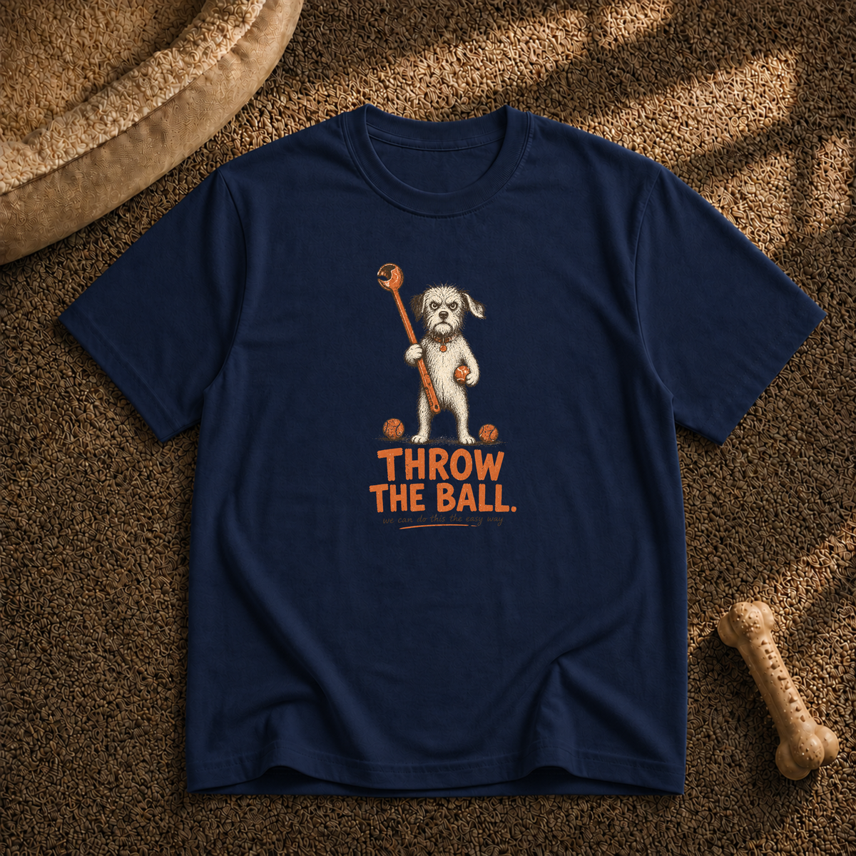 Throw The Ball Dog T‑Shirt