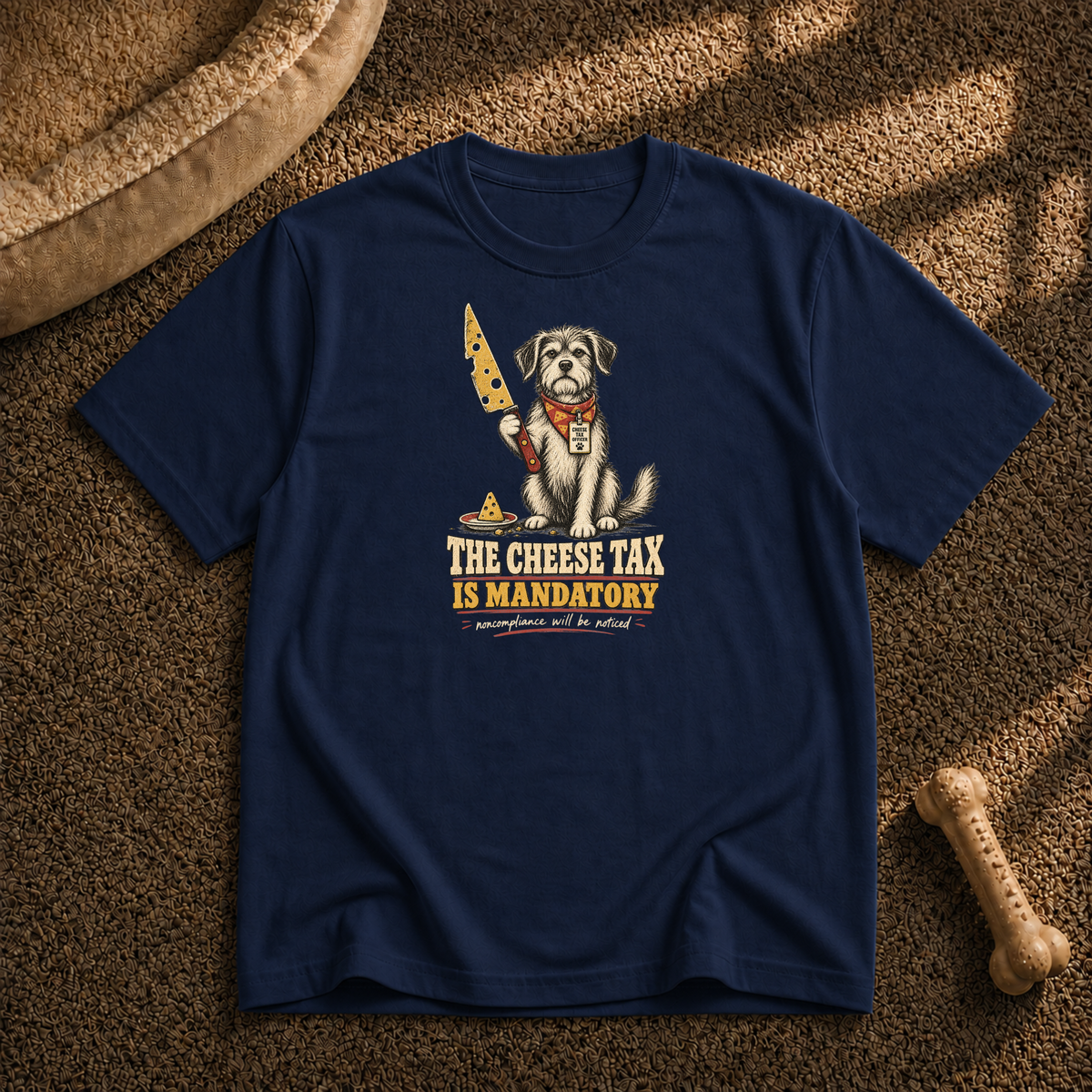 Cheese tax T-shirt