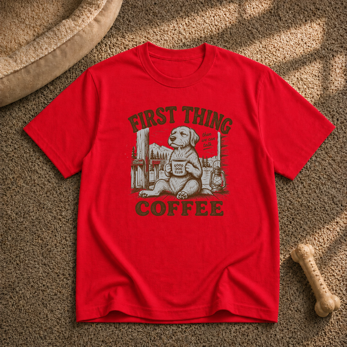 First thing Coffee T-Shirt