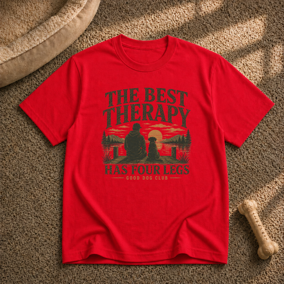 The Best Therapy Has Four Legs T-shirt