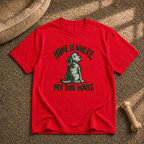 Where My Dog Waits T-shirt