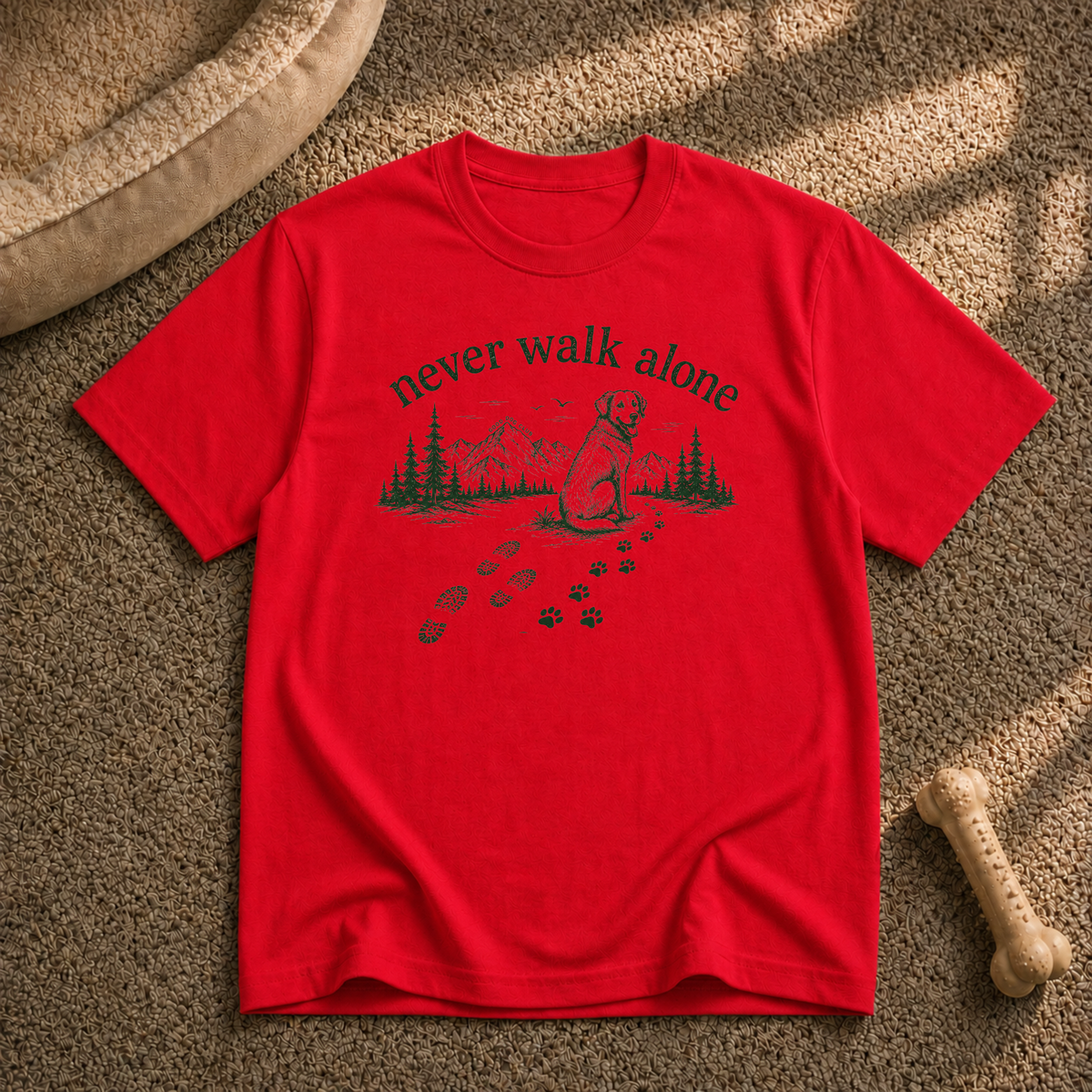 Never walk alone T-shirt