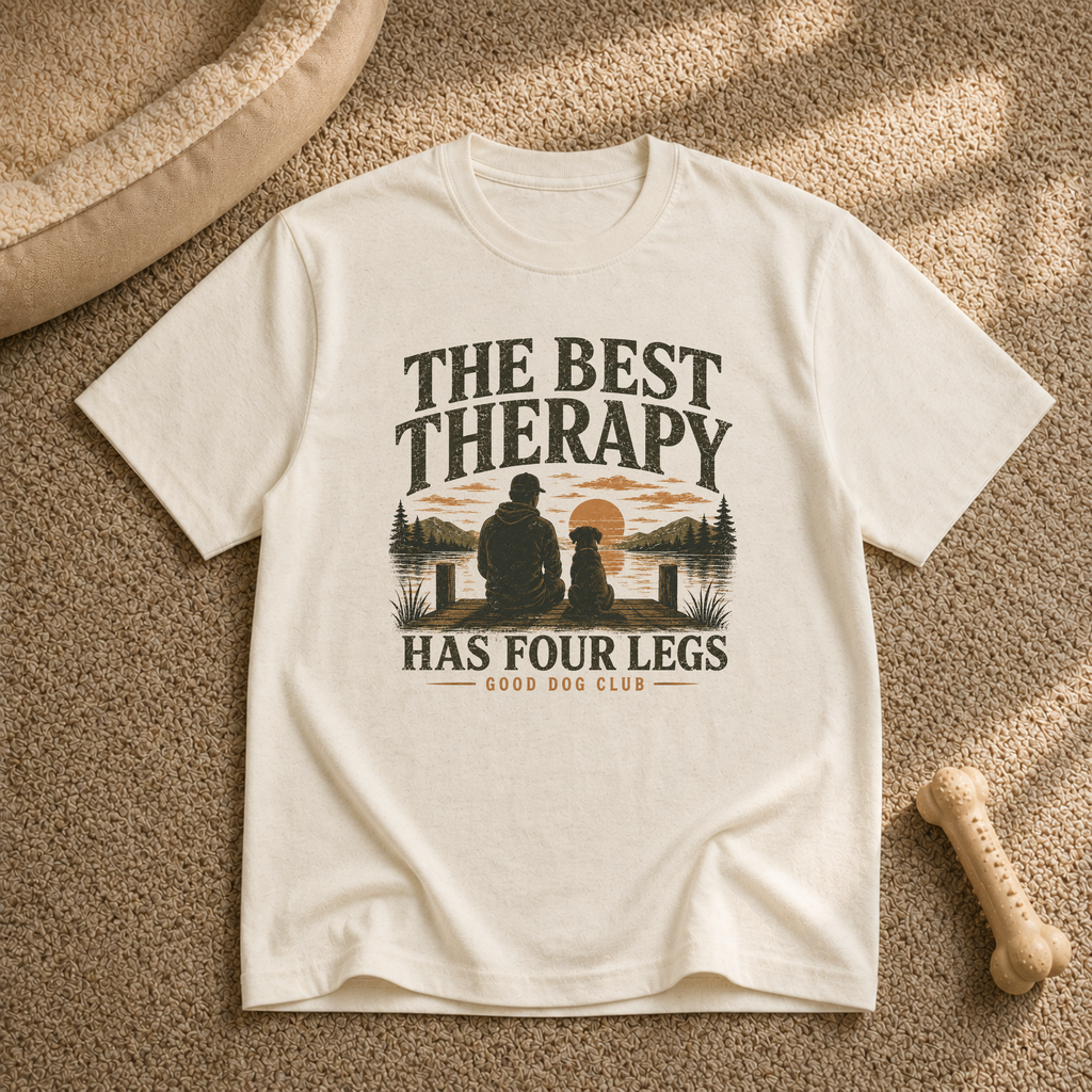 The Best Therapy Has Four Legs T-shirt