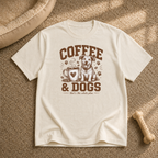 Coffee & Dogs T‑Shirt