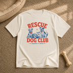 Rescue Dog Club T‑Shirt
