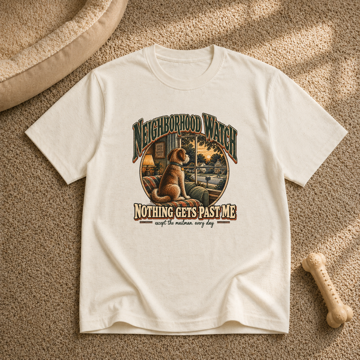 Nothing Gets Past Me T-shirt