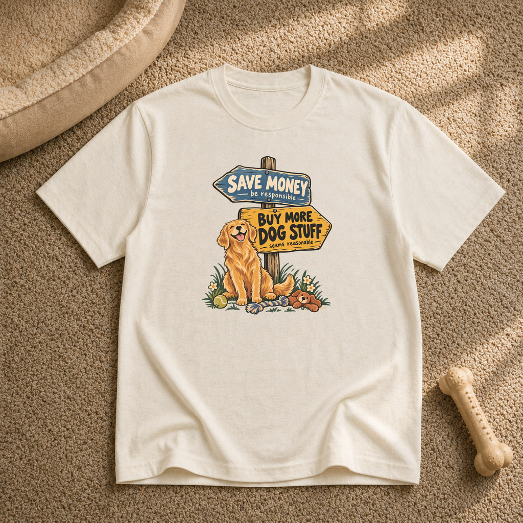 Save money buy more dog stuff T-Shirt