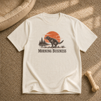Morning Business Dog T-Shirt