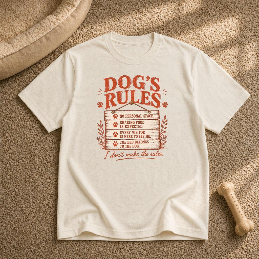 Dog’s Rules T-Shirt