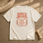 Dog’s Rules T-Shirt