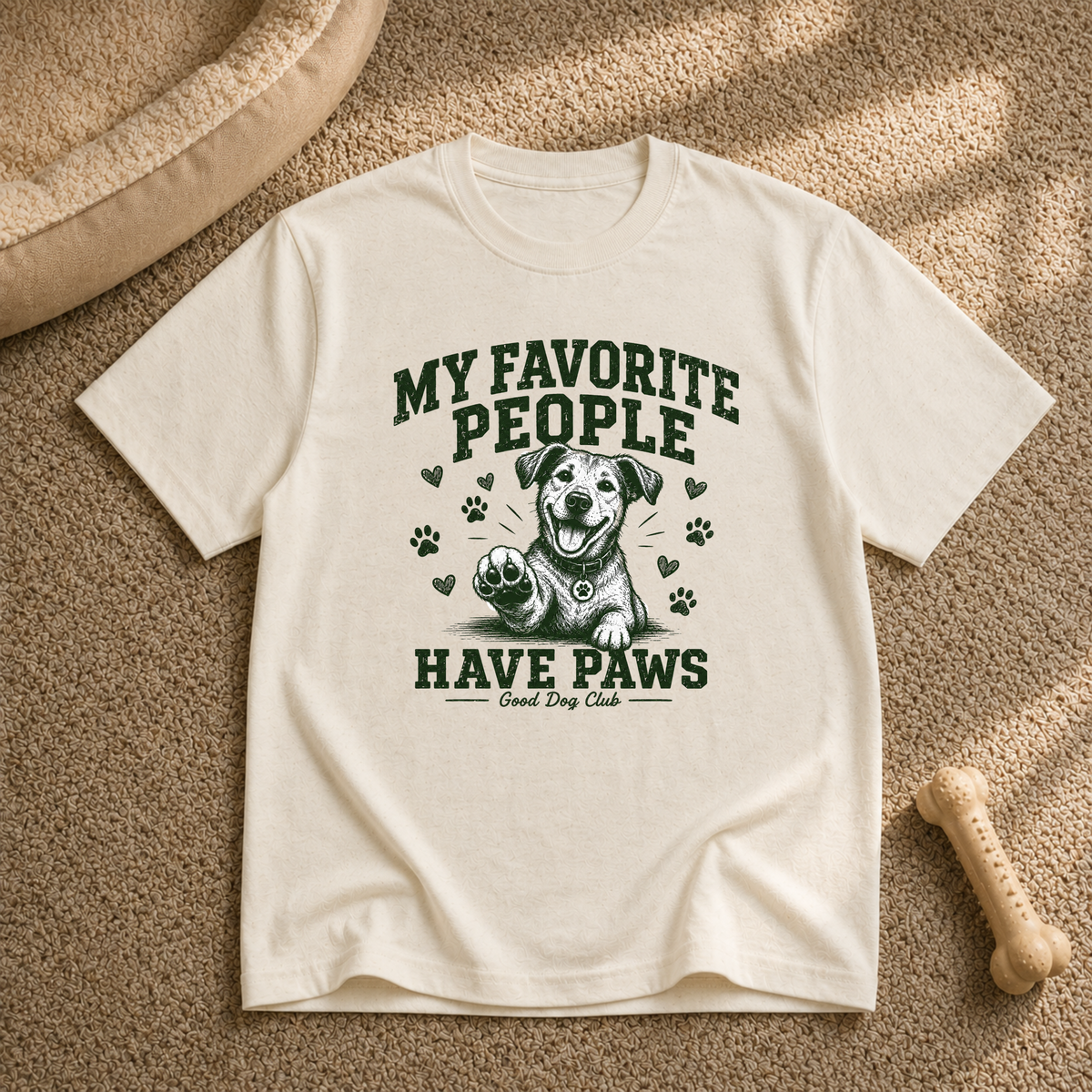 My Favorite People Have Paws T-shirt