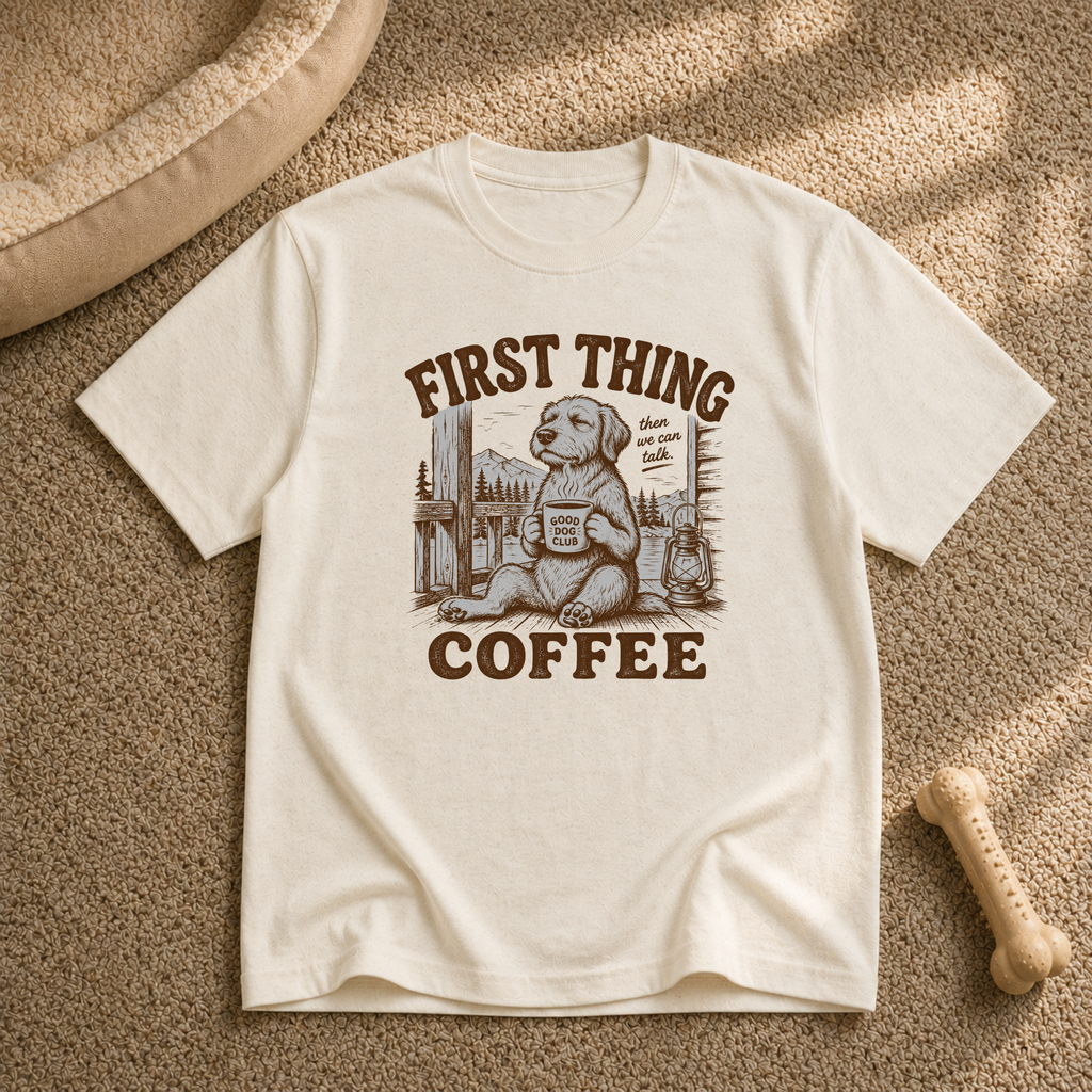 First thing Coffee T-Shirt